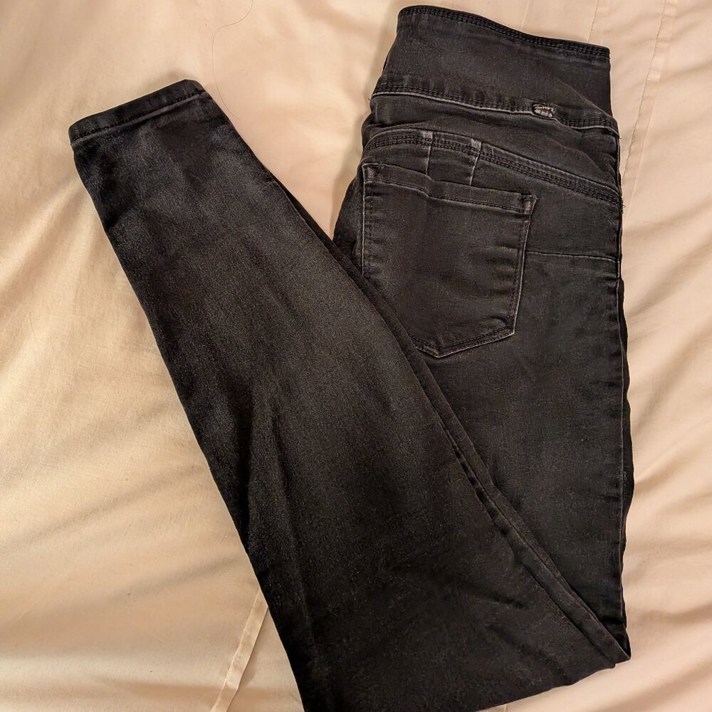 Wax Jeans Butt I Love You - Stretchy Denim Lifted High Waist Push-Up Jeans